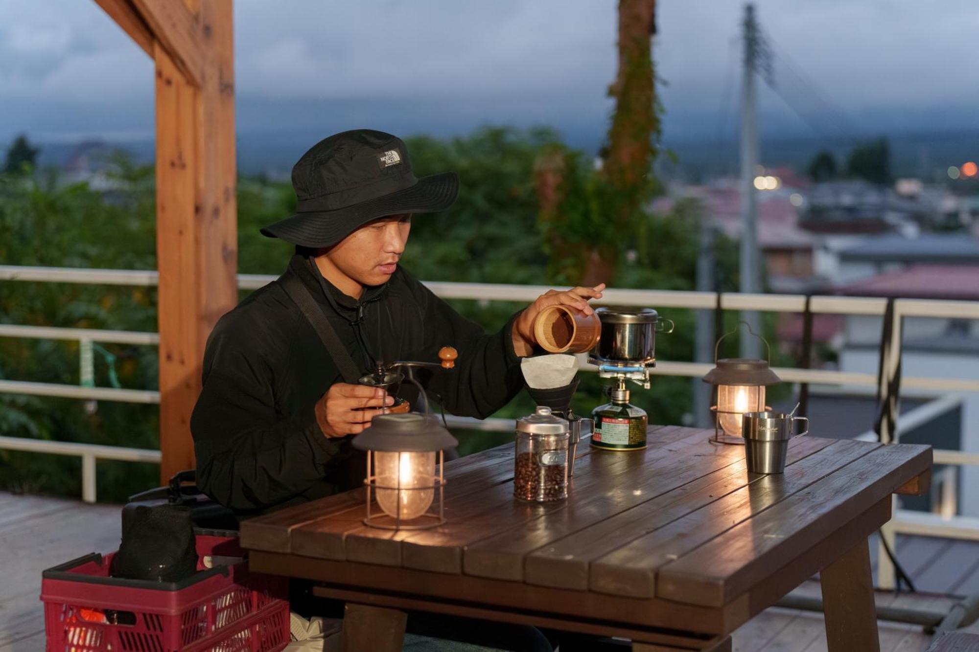 鄉村民宿 Mount Fuji Panorama Glamping Fujikawaguchiko